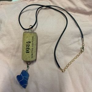 Cork necklace